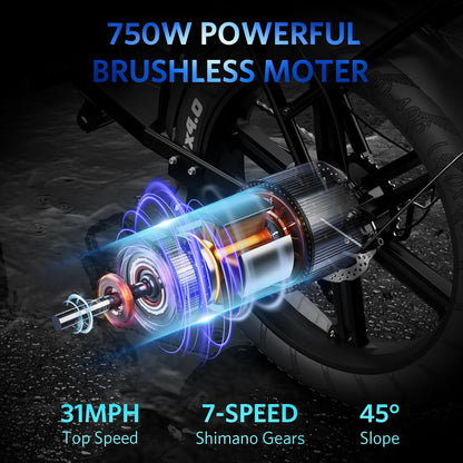E-Wheel GT20 Electric Bike [FREE SHIPPING]