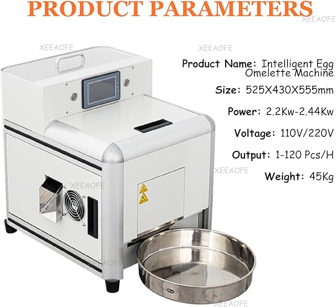 Fully Automatic Omelette Machine